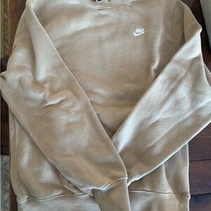 Nike Beige Crewneck Sweatshirt